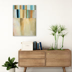 Coastal Stripes I - Gallery-Wrapped Canvas Wall Art
