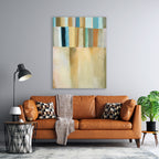Coastal Stripes I - Gallery-Wrapped Canvas Wall Art