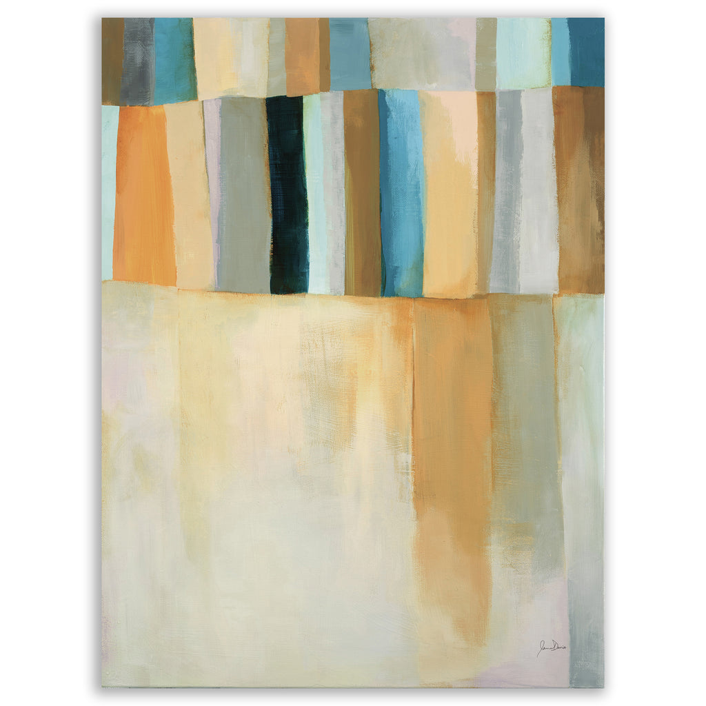 Coastal Stripes II - Gallery-Wrapped Canvas Wall Art