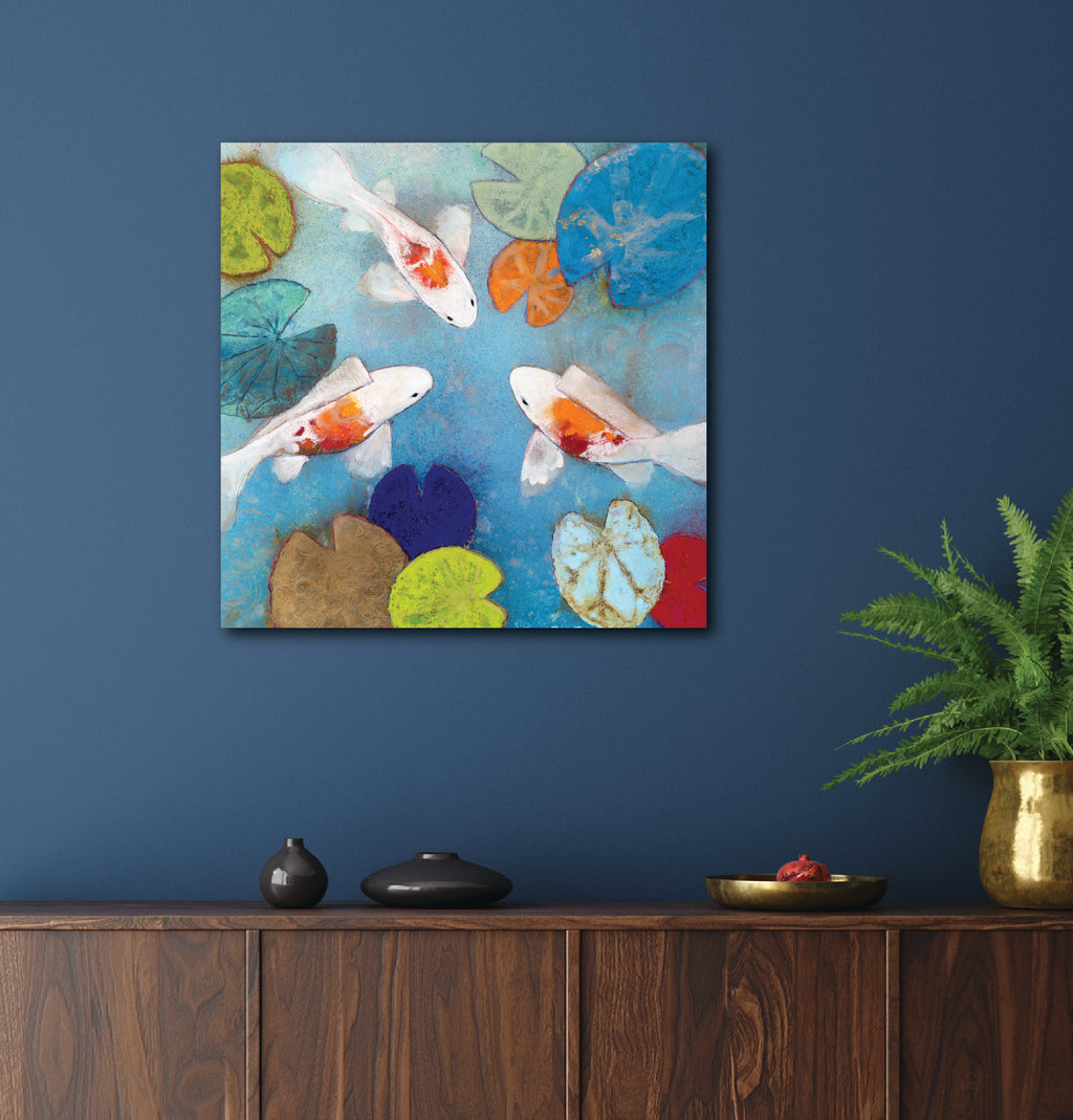Koi II - Gallery Wrapped Canvas