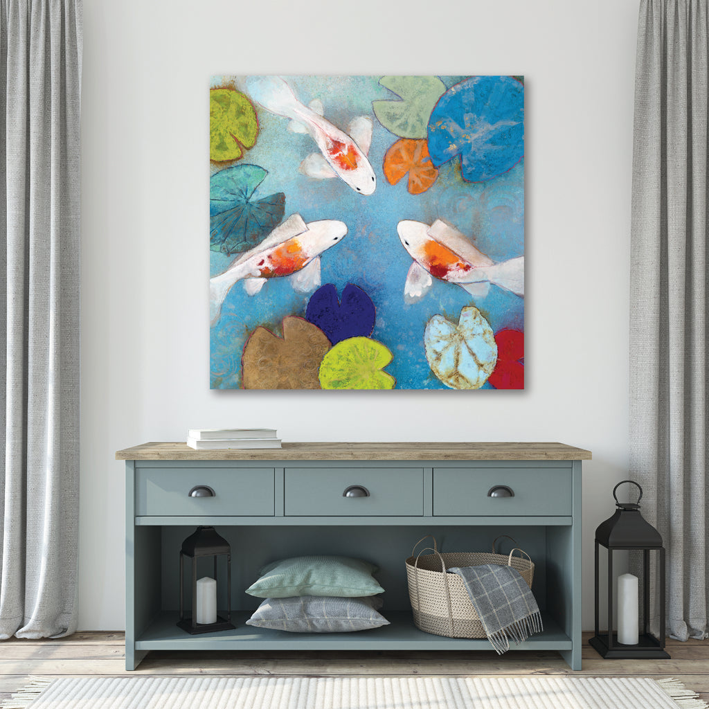 Koi II - Gallery Wrapped Canvas