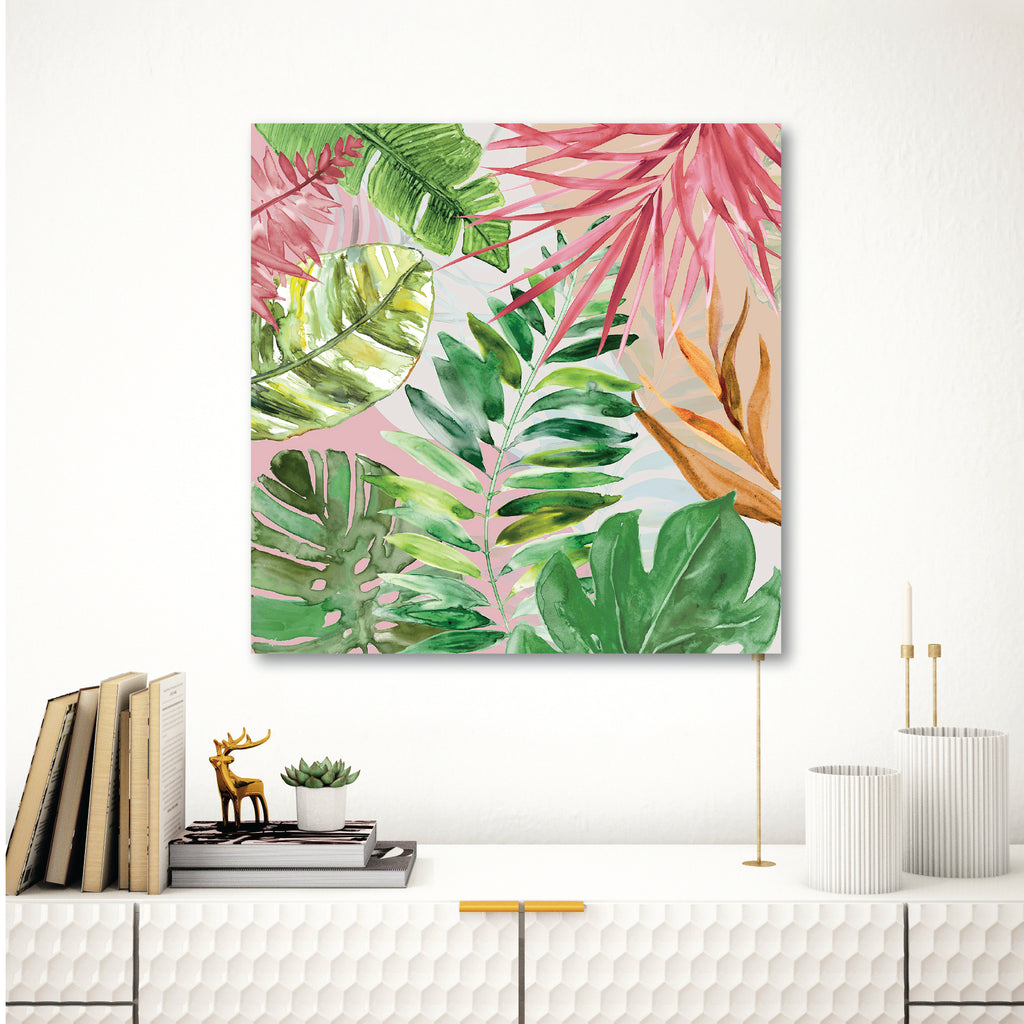 Hot Tropics II Gallery-Wrapped Canvas Wall Art