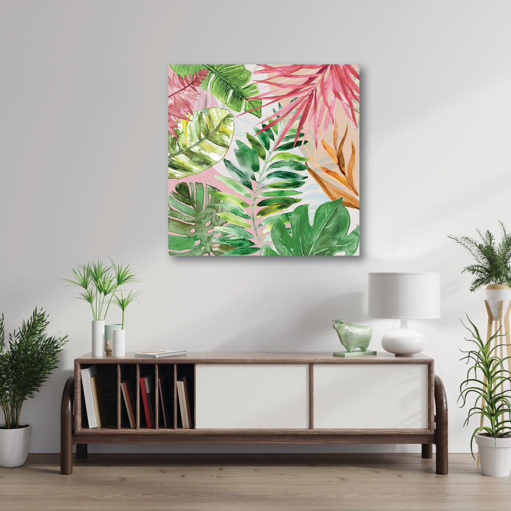 Hot Tropics II Gallery-Wrapped Canvas Wall Art