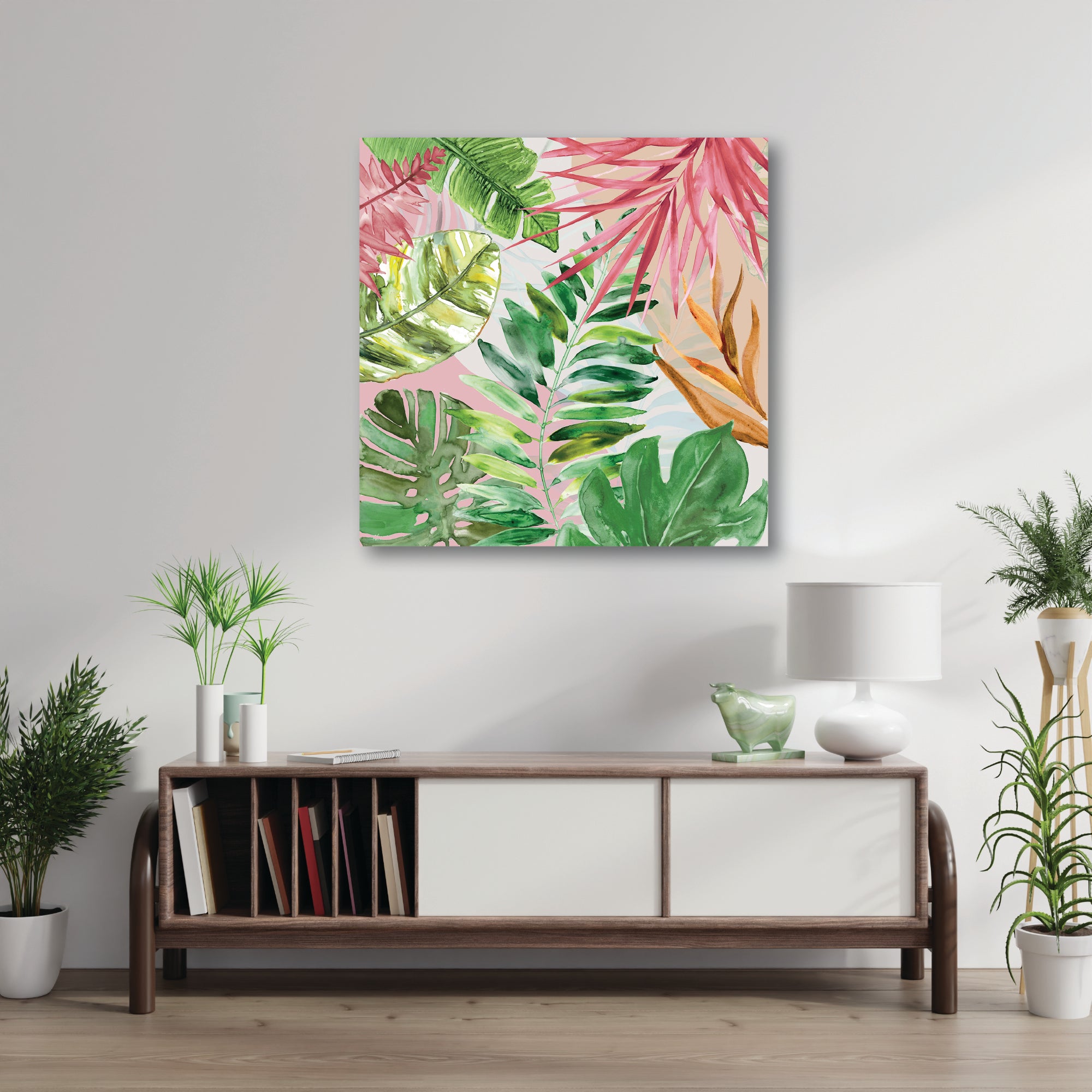 Hot Tropics II Gallery-Wrapped Canvas Wall Art