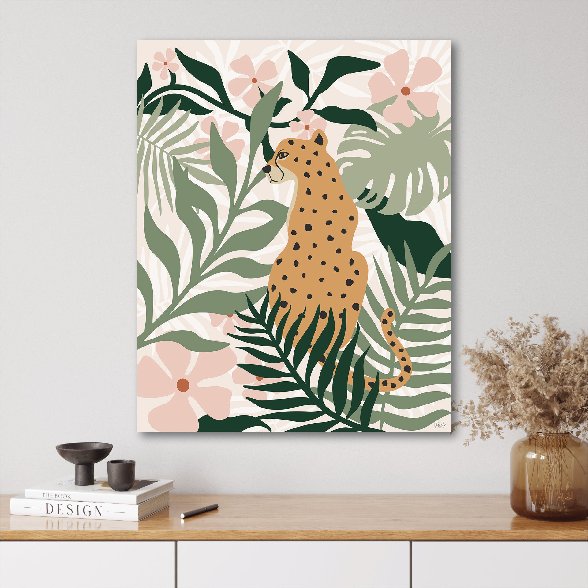 Jungle Cat II Gallery-Wrapped Canvas Wall Art