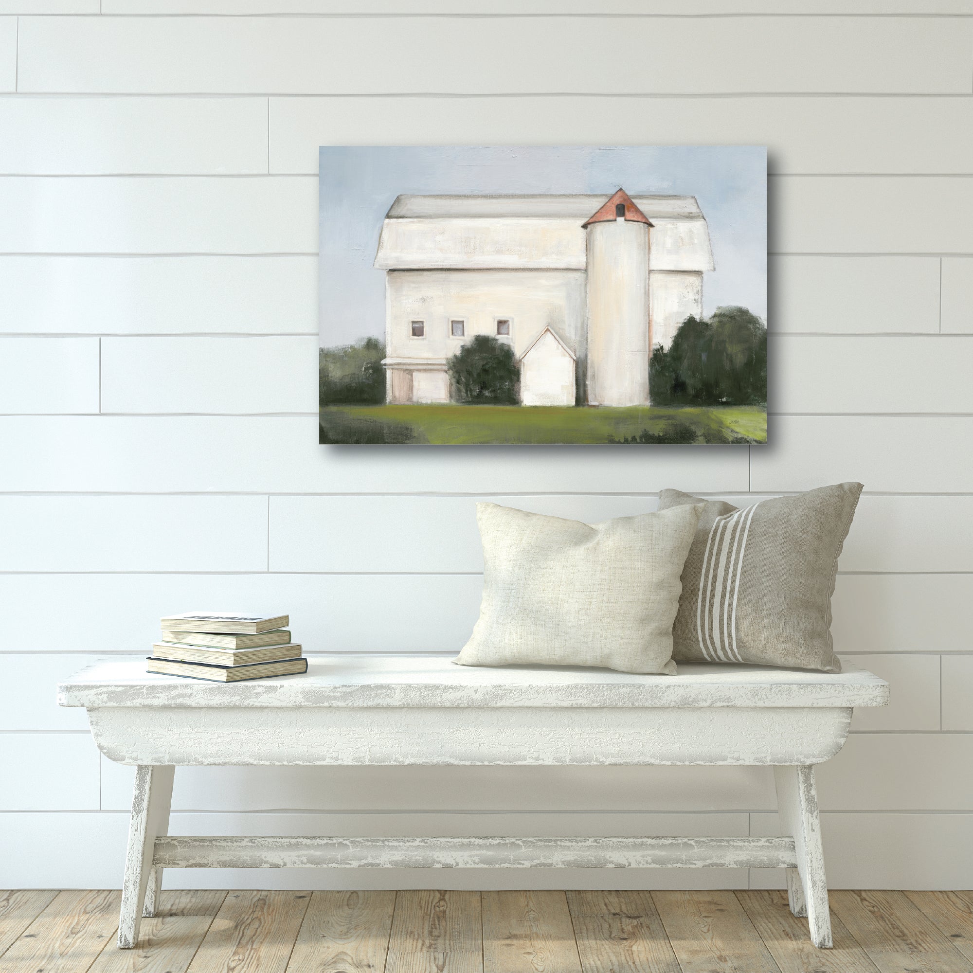 On the Farm Light - Gallery Wrapped Canvas