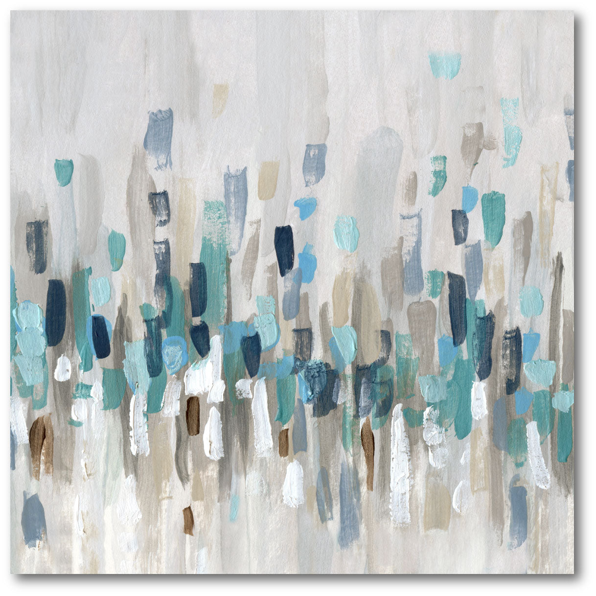 Staccato Blue I - Gallery Wrapped Canvas