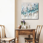 Staccato Blue II - Gallery Wrapped Canvas