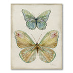 Botanical Butterfly II Gallery-Wrapped Canvas Wall Art