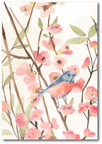 Cherry Blossom Perch - Gallery Wrapped Canvas