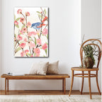 Cherry Blossom Perch 2 - Gallery Wrapped Canvas