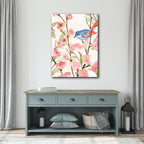 Cherry Blossom Perch 2 - Gallery Wrapped Canvas