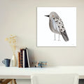 Folk Art Bird II - Gallery Wrapped Canvas