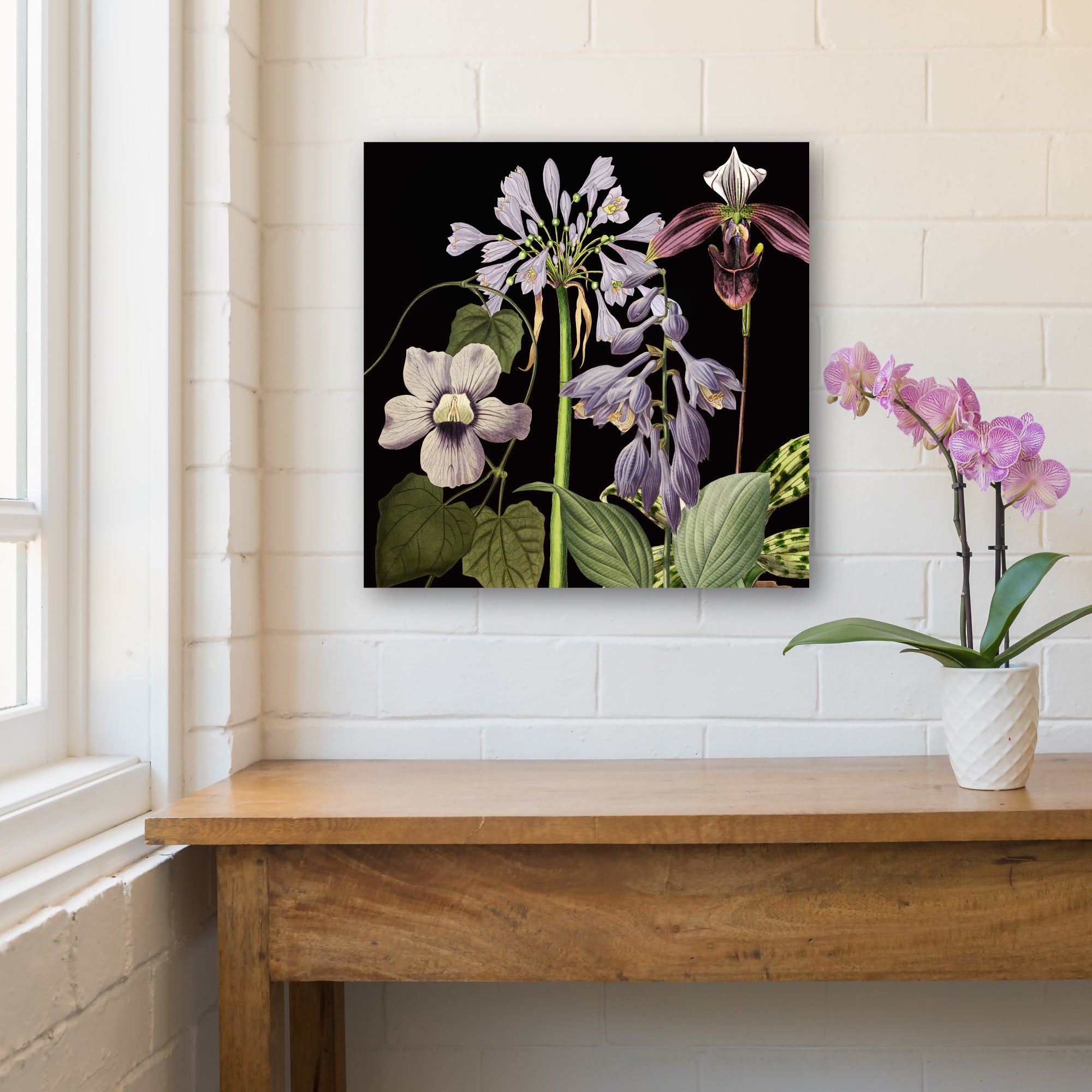 Twilight Botanica - Gallery Wrapped Canvas