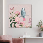 Bird On The Lookout - Gallery Wrapped Canvas