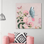 Bird On The Lookout - Gallery Wrapped Canvas