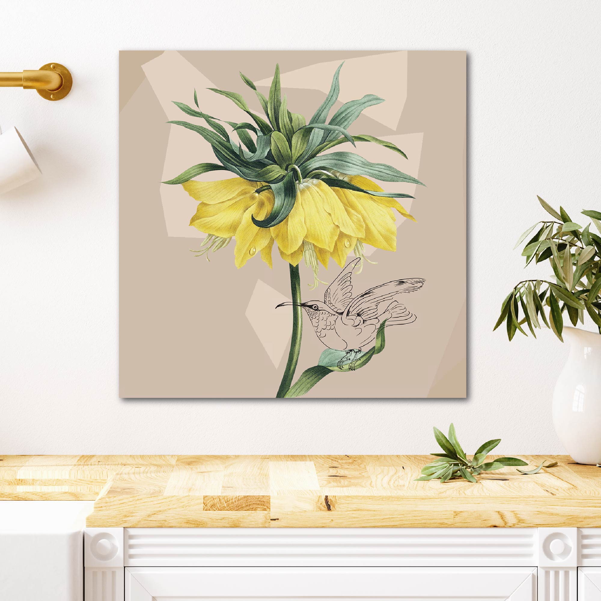 Fritillaria Imperialis - Gallery Wrapped Canvas