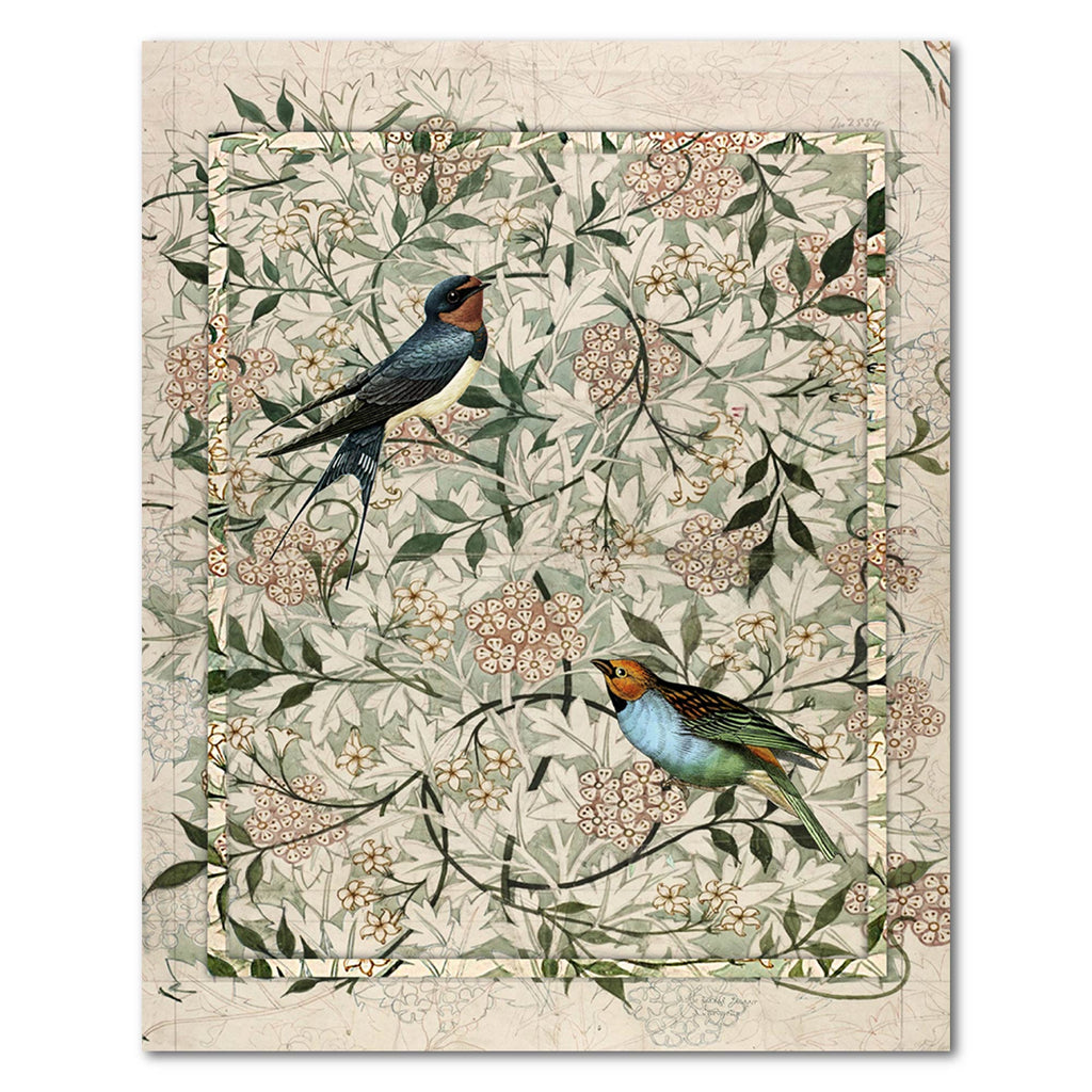 Aviary I - Gallery Wrapped Canvas