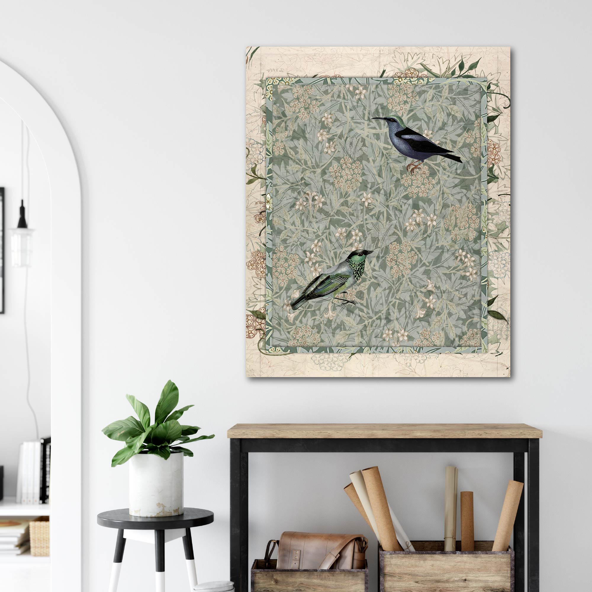 Aviary II - Gallery Wrapped Canvas