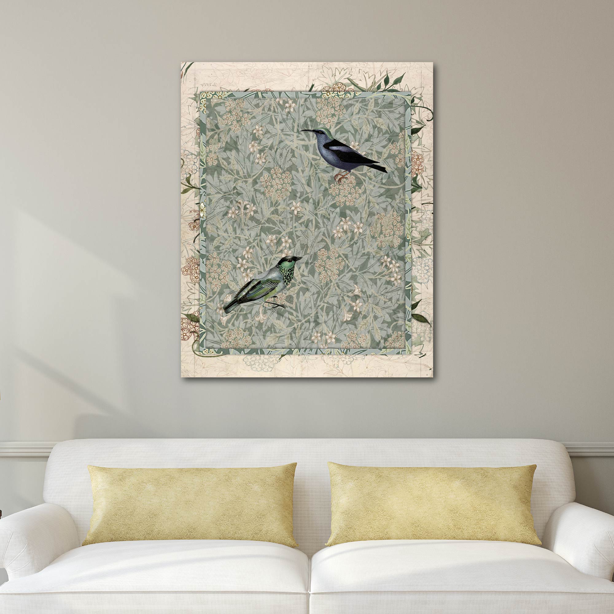 Aviary II - Gallery Wrapped Canvas