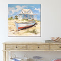 Cottage by the Sea II - Gallery Wrapped Canvas