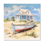 Cottage by the Sea II - Gallery Wrapped Canvas