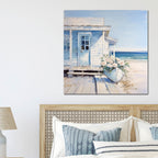 Cottage by the Sea III - Gallery Wrapped Canvas