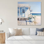 Cottage by the Sea III - Gallery Wrapped Canvas