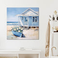 Cottage by the Sea IV - Gallery Wrapped Canvas