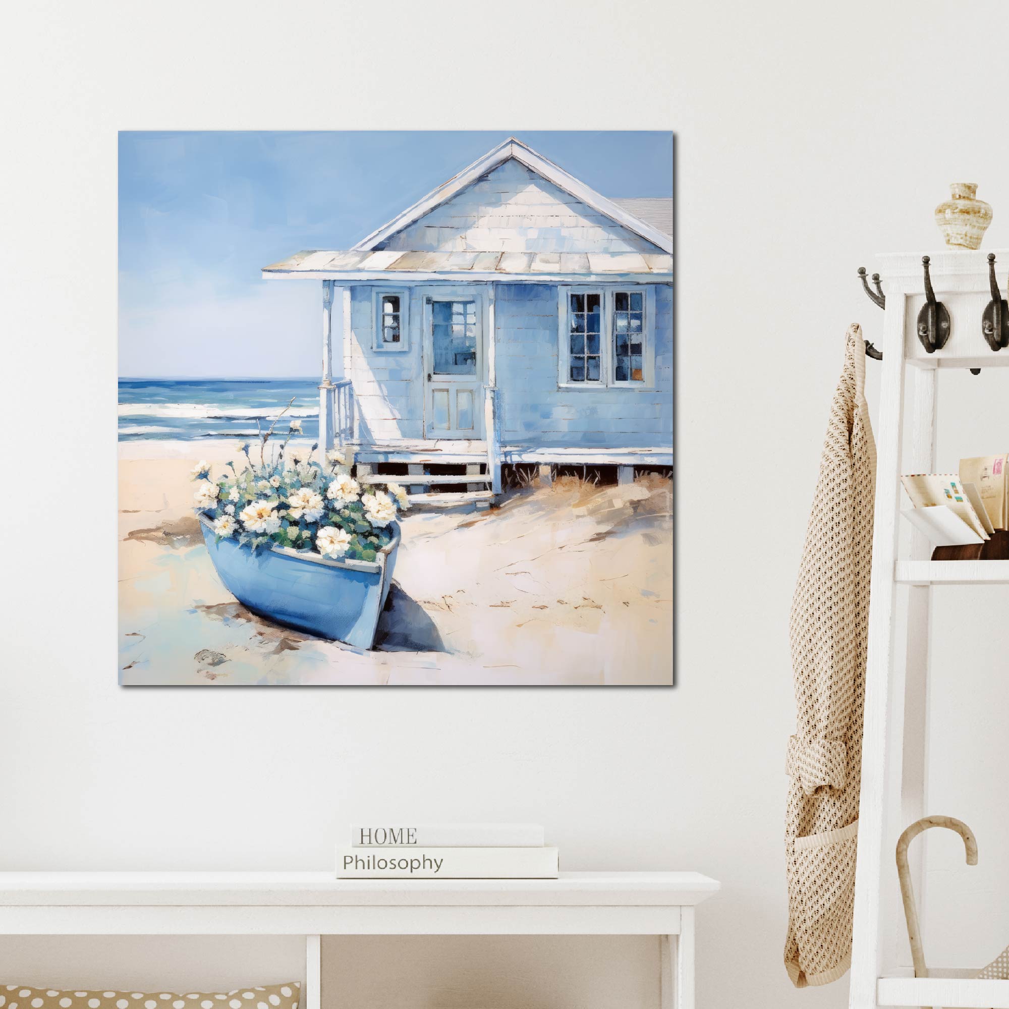 Cottage by the Sea IV - Gallery Wrapped Canvas