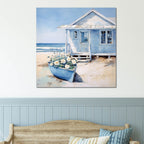 Cottage by the Sea IV - Gallery Wrapped Canvas
