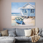 Cottage by the Sea IV - Gallery Wrapped Canvas