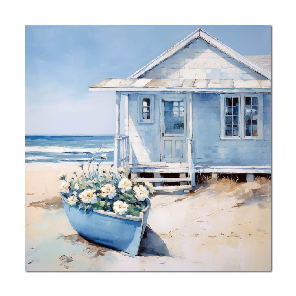 Cottage by the Sea IV - Gallery Wrapped Canvas