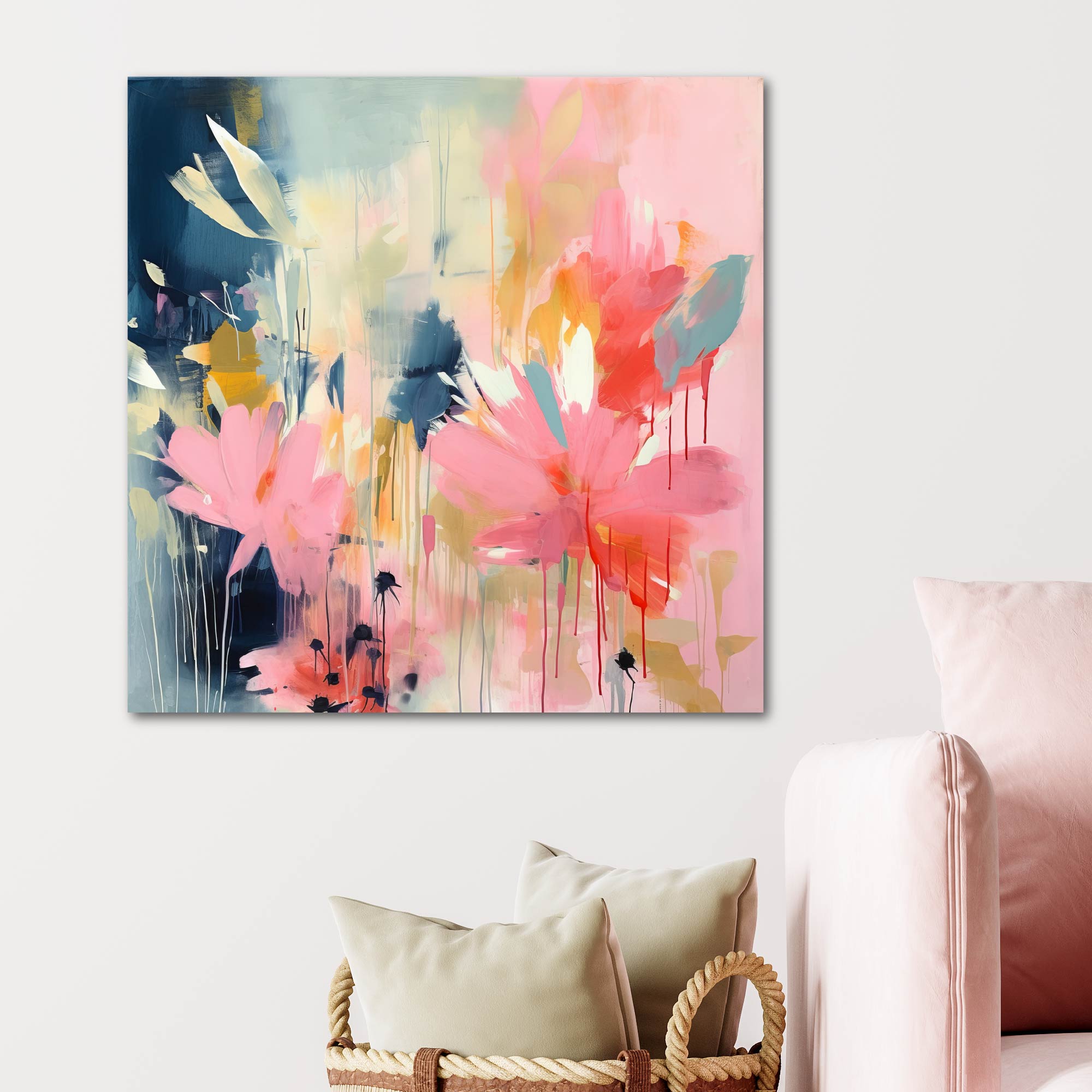 Eclectic Bloom - Gallery Wrapped Canvas