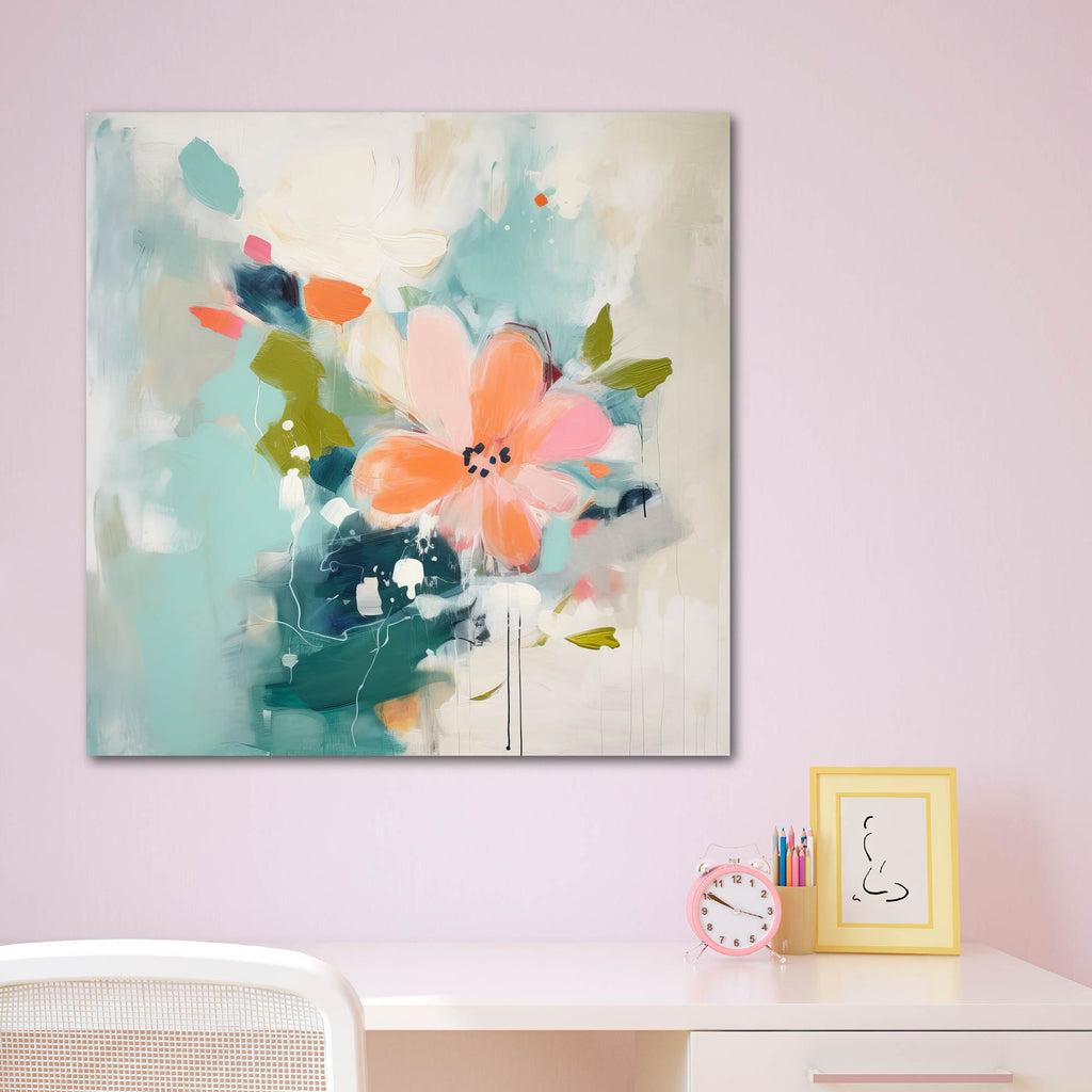 Blossoms in Bold Strokes - Gallery Wrapped Canvas