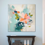 Blossoms in Bold Strokes - Gallery Wrapped Canvas