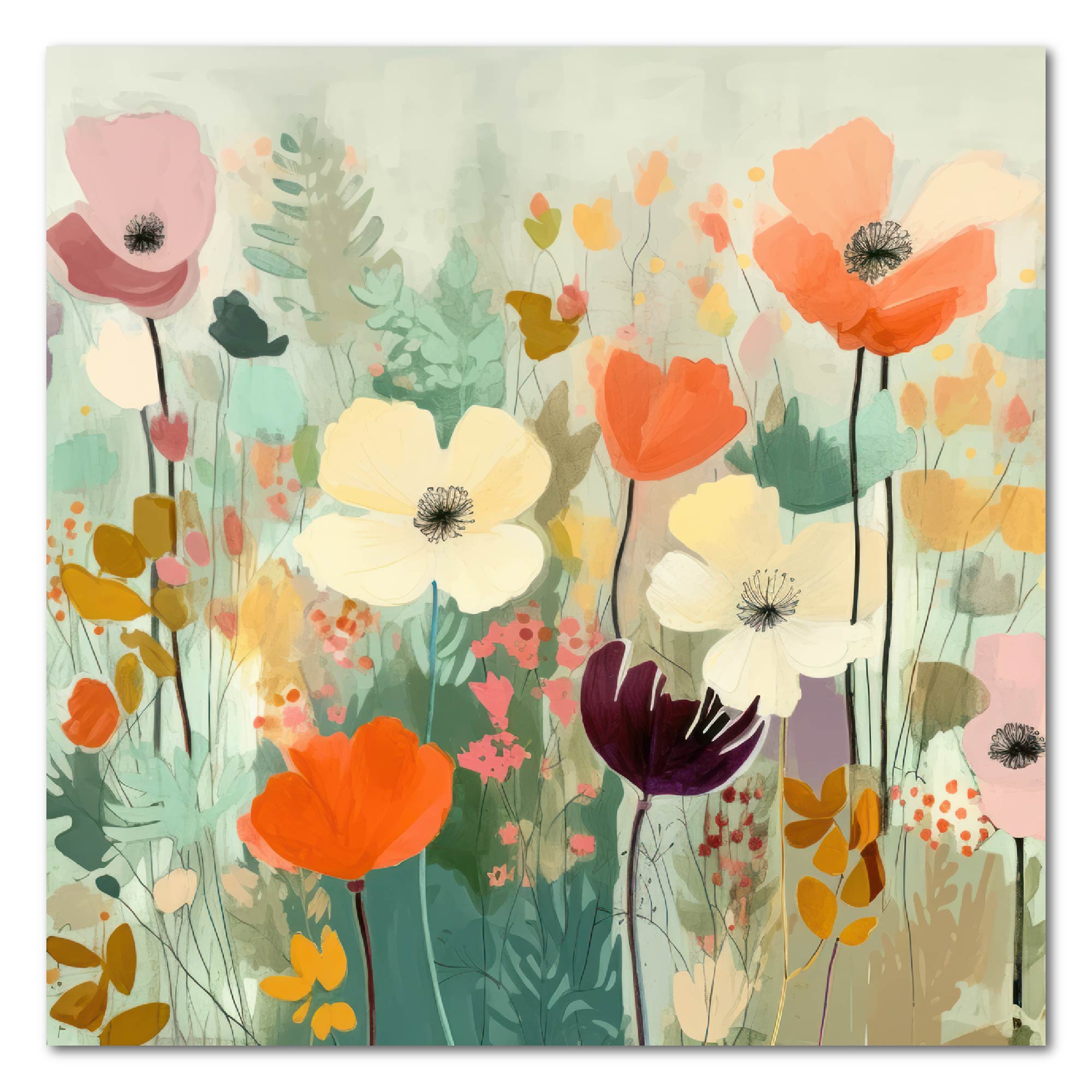Watercolor Wild - Gallery Wrapped Canvas