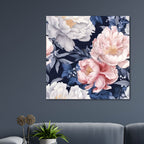 Floral Pattern II - Gallery Wrapped Canvas