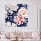 Floral Pattern II - Gallery Wrapped Canvas