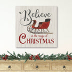 Believe II - Gallery Wrapped Canvas Wall Art