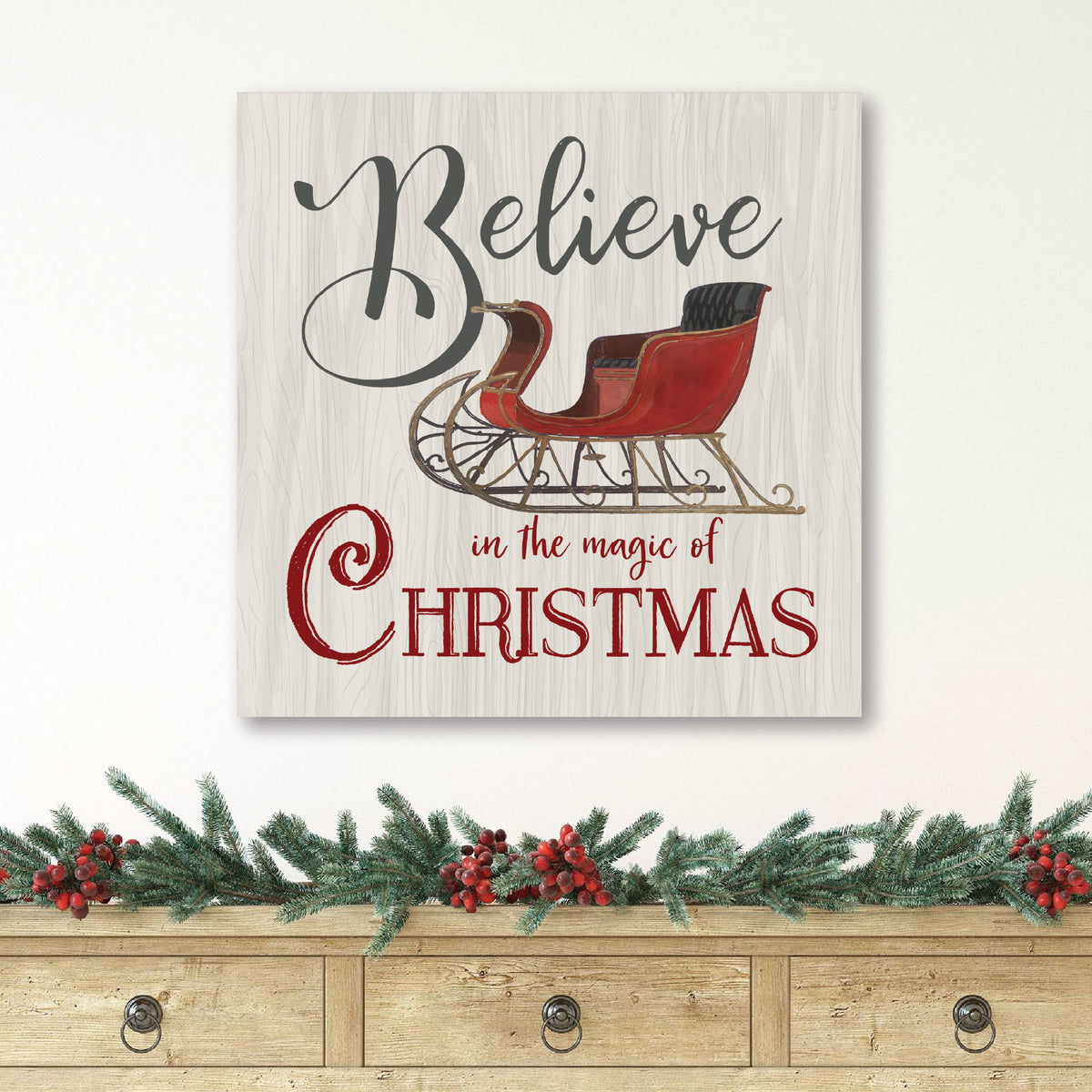 Believe II - Gallery Wrapped Canvas Wall Art