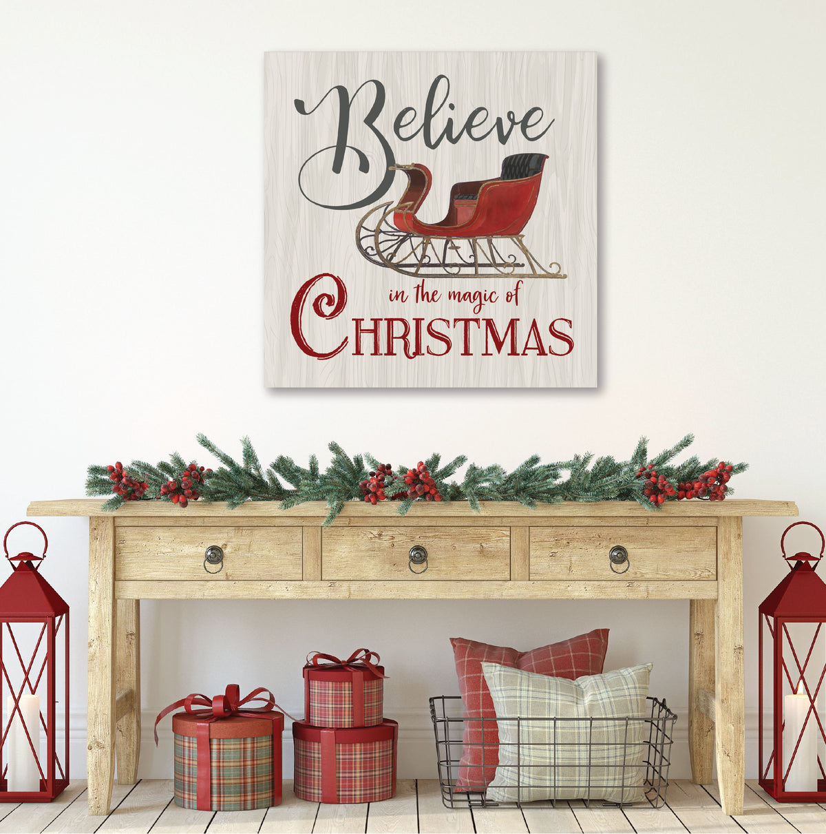 Believe II - Gallery Wrapped Canvas Wall Art