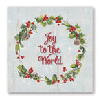 Joy To The World - Gallery Wrapped Canvas Wall Art