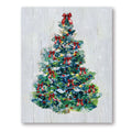 Triming The Tree - Gallery Wrapped Canvas Wall Art
