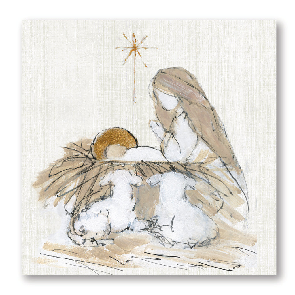 Mother & Child - Gallery Wrapped Canvas Wall Art