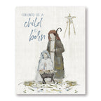 Child Is Born - Gallery Wrapped Canvas Wall Art