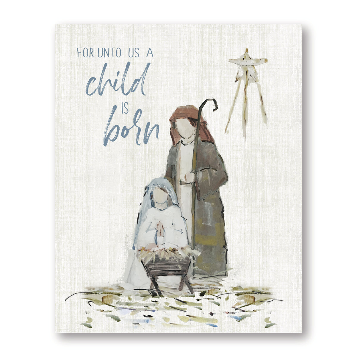 Child Is Born - Gallery Wrapped Canvas Wall Art