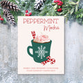 Peppermint Wishes - Gallery Wrapped Canvas Wall Art