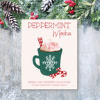 Peppermint Wishes - Gallery Wrapped Canvas Wall Art
