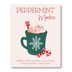 Peppermint Wishes - Gallery Wrapped Canvas Wall Art